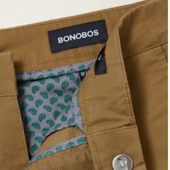 Bonobos The Original Chino • 34 X 34 Slim • Color: Chestnuts - Picture 4 of 5